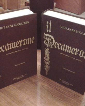 Antichi volumi collezione"Il Decamerone" Boccaccio