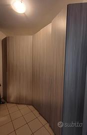 Cabina armadio 276x38 cm H 250 cm