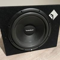 Amplificatore Hertz e subwoofer Rockford Fosgate