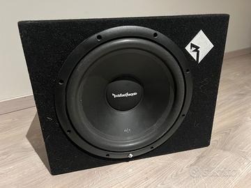 Amplificatore Hertz e subwoofer Rockford Fosgate