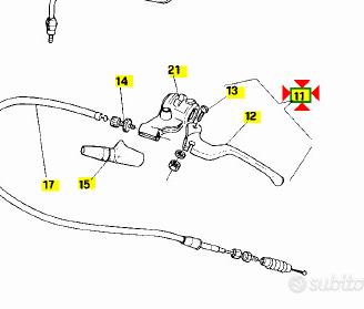 -Comando cmpl Frizione Aprilia Pegaso 50 AP8218085