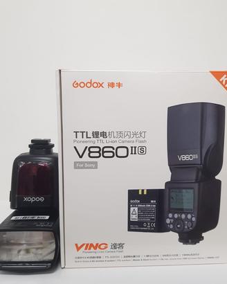 Flash Godox V860 II x sony usato