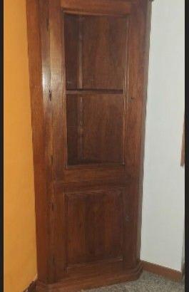 ANGOLIERA IN LEGNO MASSELLO