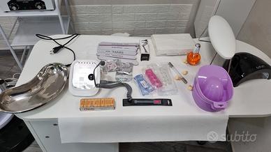 Kit professionale Manicure Pedicure Semipermanente