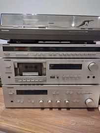 impianto stereo vintage 