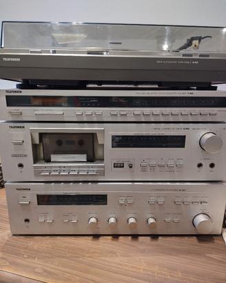 impianto stereo vintage 
