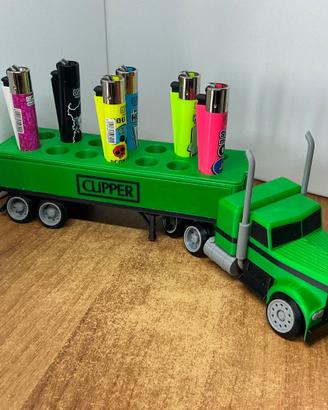 Espositore Clipper per accendini a forma di camion