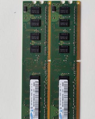 Ram DDR 2 1gb 666 mhz 6400u