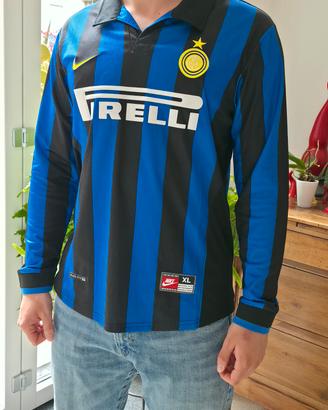 maglietta a maniche lunghe pirelli nike × inter