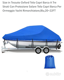 Telo copri barca open o gommone