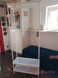 Scarpiera piu appendi abiti