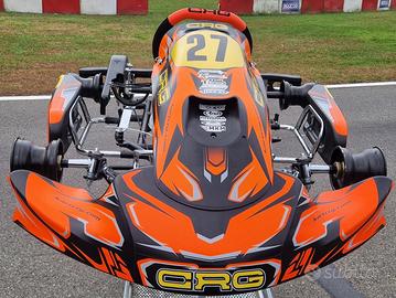 TELAIO GO KART CRG MINI BLACK MIRROR