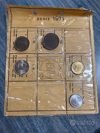 Serie 1971 fior di conio zecca d’Italia