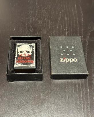 Accendino Zippo Collezione Death Before Dishonor