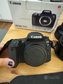 CANON eos 77d come nuova