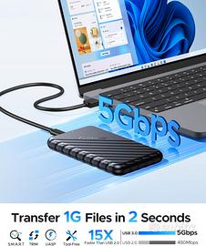 Memoria Esterna 500GB Archiviazione Dati  NUOVO