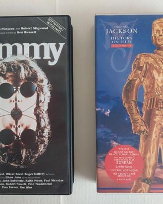 Film VHS: Tommy (Who), M. Jackson History +12 Film