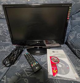 LG TV 22 Pollici Monitor Flatron M2062D Completo 