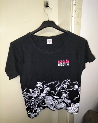 T-shirt Donna Pubblicitaria Tequila Espolon Paloma