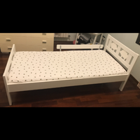 letto + materasso bambini (KRITTER + UNDERLIG)