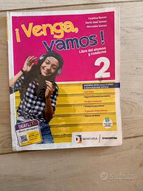Libro spagnolo, venga Vamos 2
