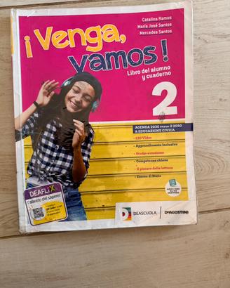 Libro spagnolo, venga Vamos 2