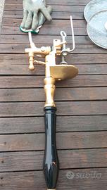 spillatore birra in ottone