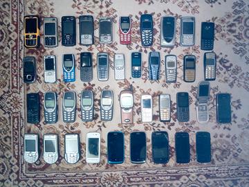 Collezione Telefono Cellulare Vintage Stock Nokia