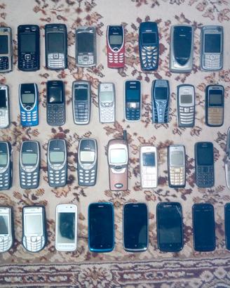 Collezione Telefono Cellulare Vintage Stock Nokia