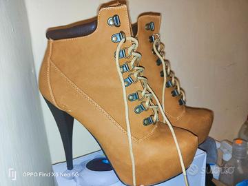 Stivaletti donna stile Timberland 