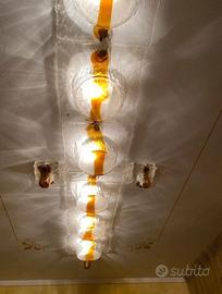 Lampadari in vetro di murano a firma toni zuccheri