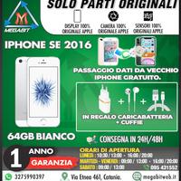 Iphone se 2016 64gb bianco - totalmente originale