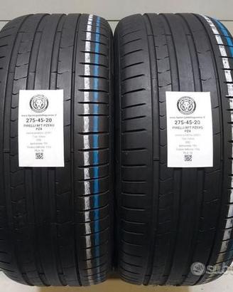 2 gomme 275 45 20 pirelli rft a25901
