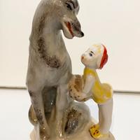 Statuina porcellana  Russa periodo socialista