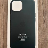 Cover Apple Iphone 14 Leather Case MagSafe