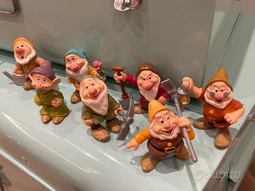 Sette 7 Nani collezione Walt Disney bullyland