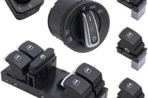 KIT 6 PEZZI PULSANTIERA DEVIO LUCI GOLF 5 V