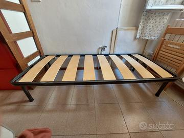 Rete a doghe e materasso