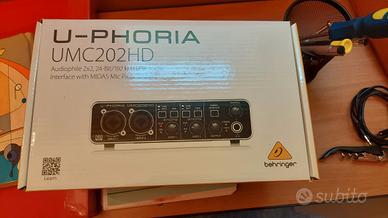 U-phoria umc202hd behringer 