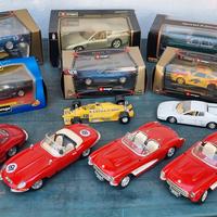 Modellini auto Bburago 1:18 e 1:24