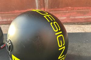 momo desing nero e giallo fluo