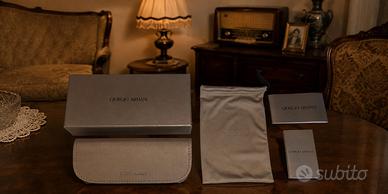 🎁 Set Custodia + Scatola Giorgio Armani Originale