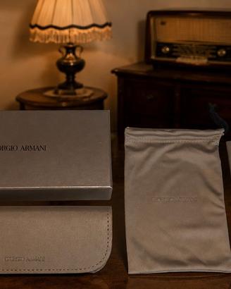 🎁 Set Custodia + Scatola Giorgio Armani Originale