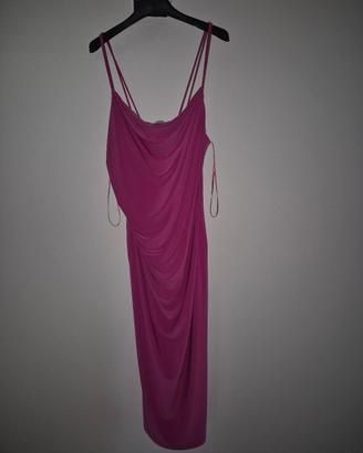 Vestito sexy fucsia Zara