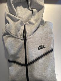 tuta nike tech grigia m