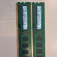 moduli di memoria RAM Samsung DDR3 2gb per.modulo