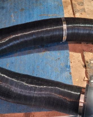 Tubo flessibile Webasto a T con fasce+bocchettoni