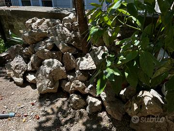 Pietre naturali da giardino (circa un bancale)
