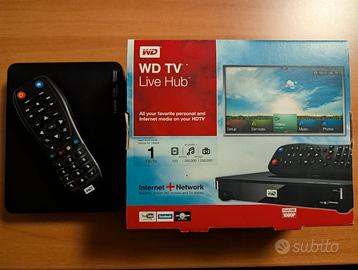 WD TV Live Hub 1TB Media Player Full HD