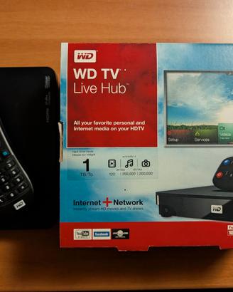 WD TV Live Hub 1TB Media Player Full HD